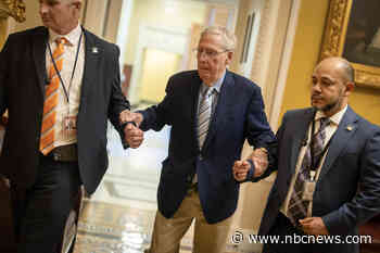 Paramedics responded to a ‘cardiac arrest’ at Mitch McConnell’s home on day of hospitalization