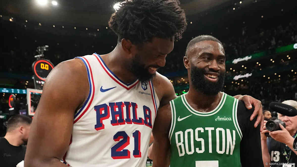 In a stunning move, Celtics reportedly trade Jaylen Brown to 76ers for Paul George, two first-round picks