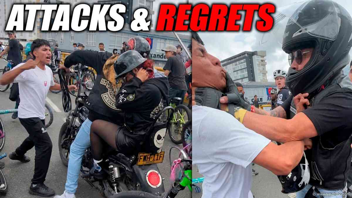 WHEN CYCLISTS GET HUMBLED | INSANE MOTORCYCLE CRASHES & MOMENTS | #33