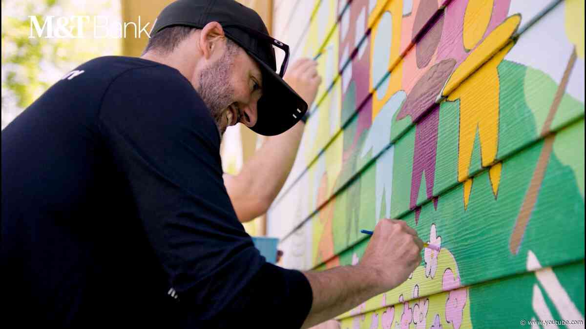 Ravens Host Community Signature Project at Baltimore's Patterson Park