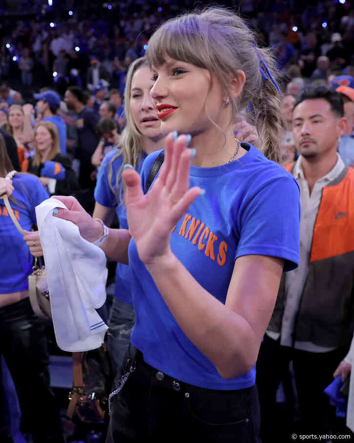 Knicks starting five gets invite to Taylor Swift-Travis Kelce wedding at MSG, per report