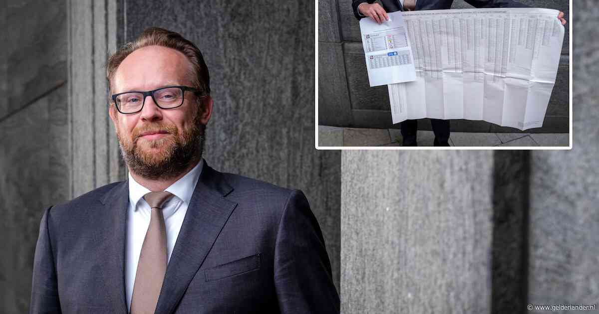Geen ‘tafellaken’ meer in stemhokje: kabinet voert kleiner stembiljet in