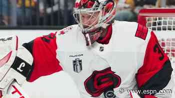 Cup champ Andersen, Oilers agree on one-year deal