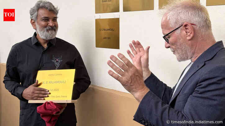Rajamouli inducted into France's Institut Lumiere's 'Wall of Filmmakers'