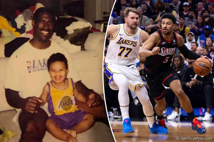 Quentin Grimes celebrates Lakers signing with full-circle throwback photo