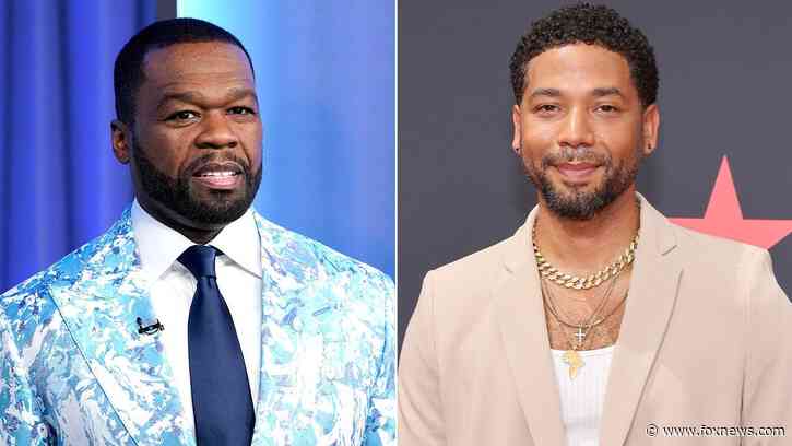 50 Cent mocks Jussie Smollett's Harlem Pride performance as fans slam his comeback attempt