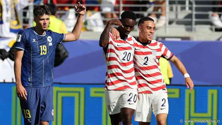 Estados Unidos doblegó a Bosnia y enfrentará a Bélgica en octavos del Mundial