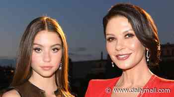 Michael Douglas and Catherine Zeta-Jones' stunning nepo baby daughter Carys, 23, looks exactly like her famous mom as she embarks on acting career