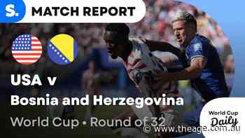 USA march on despite red card