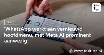 ‘WhatsApp werkt aan vernieuwd hoofdmenu, met Meta AI prominent aanwezig’