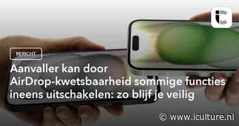Aanvaller kan door AirDrop-kwetsbaarheid sommige functies ineens uitschakelen: zo blijf je veilig
