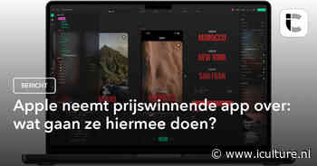 Apple neemt prijswinnende app over: wat gaan ze hiermee doen?