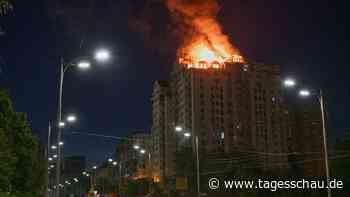 Ukraine meldet massive russische Luftangriffe