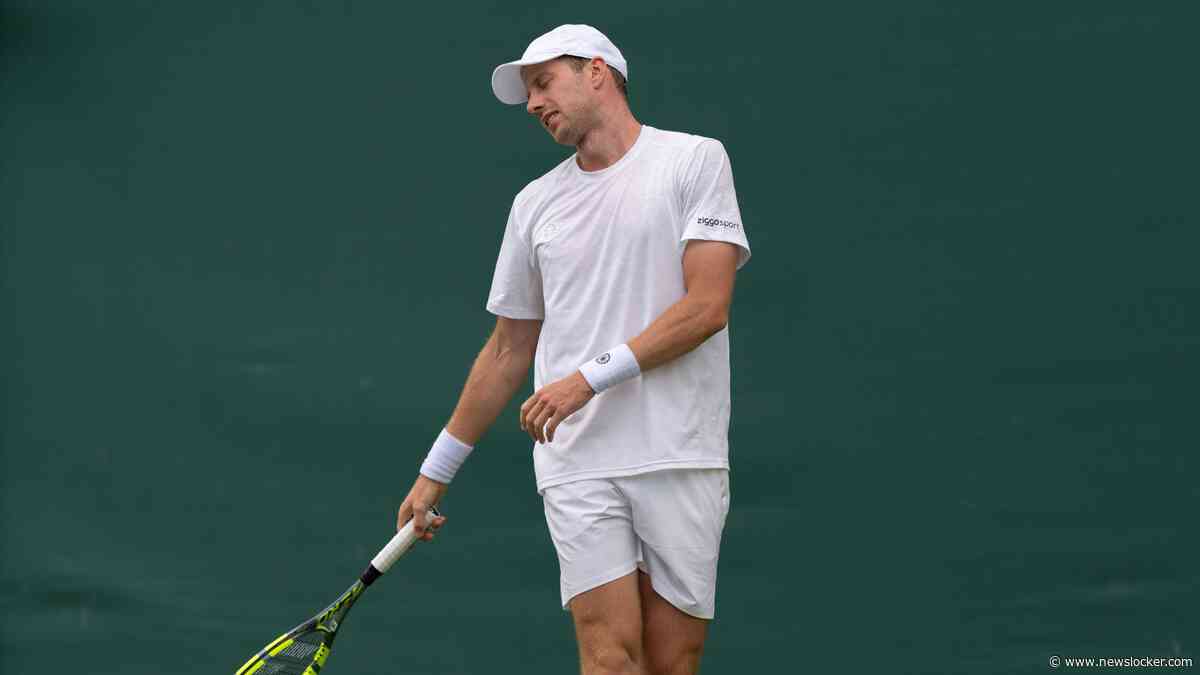 Nederlaag na thriller op Wimbledon dreunt nog wel even na bij Botic van de Zandschulp: ’Deze doet echt veel pijn’