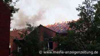 Dachstuhlbrand in Krankenhaus: Mindestens 34 Verletzte