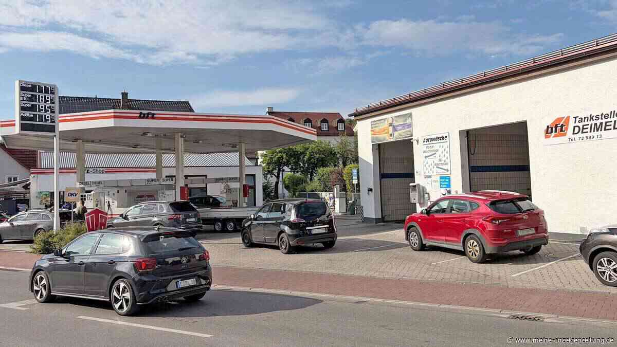 Tankrabatt endet: Benzin springt um 40 Cent – an einem Tag