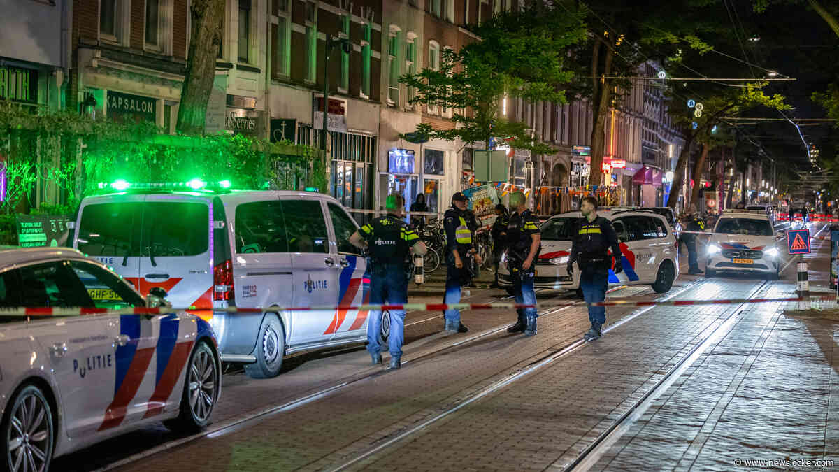 Gewonde door schietpartij aan Nieuwe Binnenweg in Rotterdam