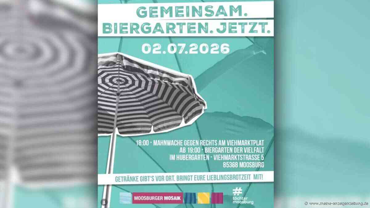 „Biergarten der Vielfalt“ und Mahnwache als Reaktion auf AfD-Treffen in Moosburg geplant