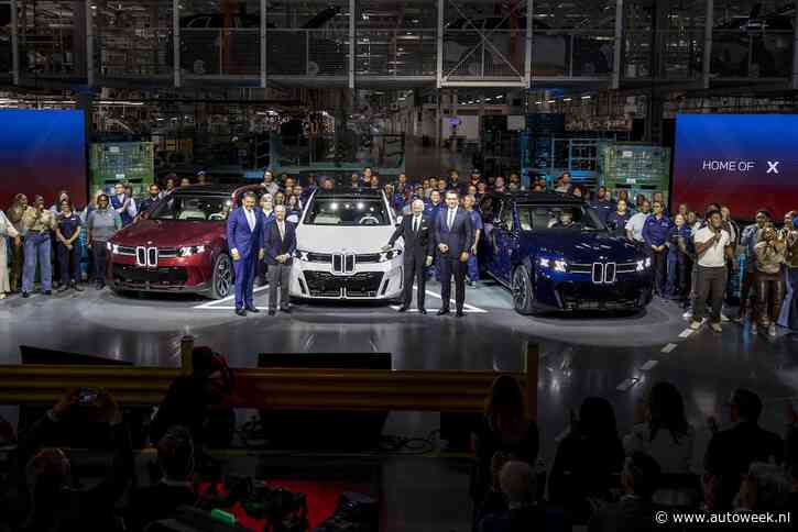 BMW iX5 eerste elektrische BMW uit Amerika, miljardeninvestering afgerond