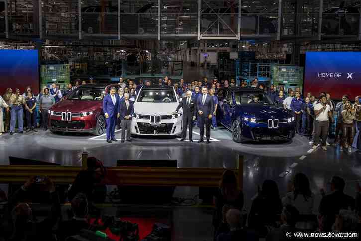 BMW iX5 eerste elektrische BMW uit Amerika, miljardeninvestering afgerond