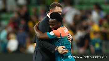 ‘You feel like the world has ended’: The split-second hug that forged a World Cup bond
