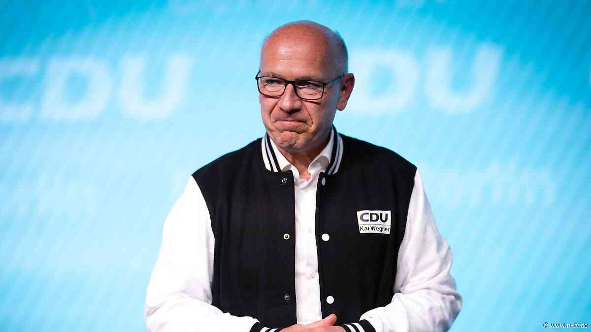 "Warnsignal für die Stadt": Wegner alarmiert über CDU-Absturz in Umfrage zur Berlin-Wahl