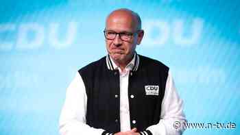 "Warnsignal für die Stadt": Wegner alarmiert über CDU-Absturz in Umfrage zur Berlin-Wahl