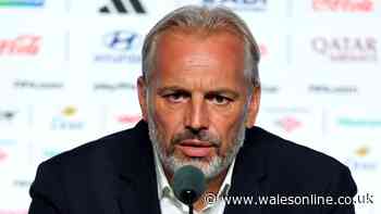Death of World Cup boss' dad announced in press conference moments after England defeat