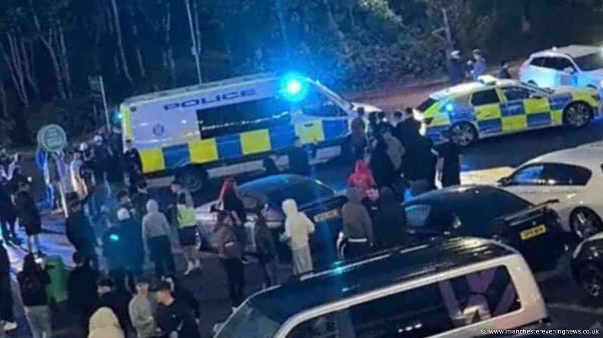 The scenes of mayhem in Greater Manchester that has sparked new police powers