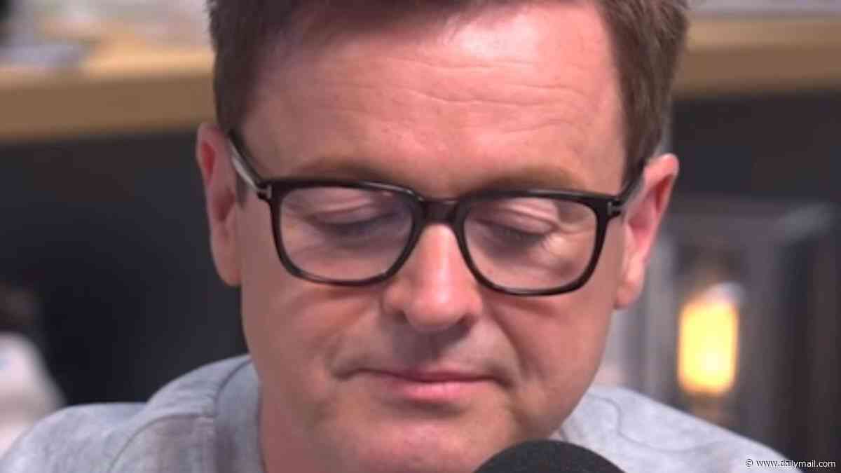 Declan Donnelly breaks down in tears as he tells pal Ant McPartlin 'it will be OK' in emotional letter to his younger self amid the star's battle with alcohol, drug addiction and drink-driving ordeal