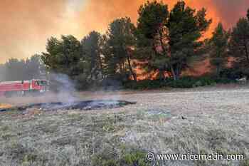 360 pompiers, 22 des 25 massifs forestiers fermés : deux incendies se déclarent au nord de Marseille, attisés par les vents et les fortes chaleurs