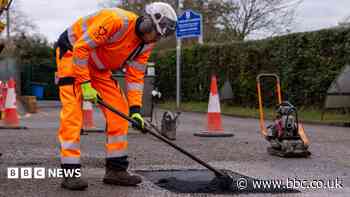 Record number of potholes fixed by council