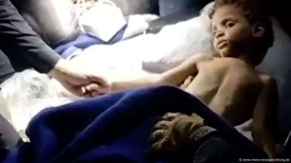 Sechs Tage nach Erdbeben-Katastrophe: Rettungskräfte bergen dreijährigen Jungen lebend aus Trümmern