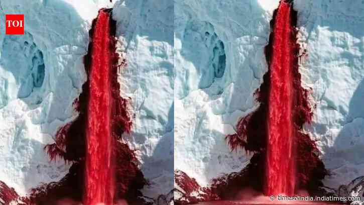 Blood Falls: The mysterious Antarctic waterfall that looks like it’s pouring blood