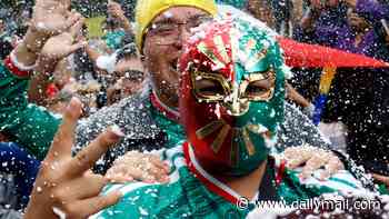 Don't do this in Mexico! England fans are warned to expect trouble by the Foreign Office as they switch country at the World Cup - after taking over the baseball in Atlanta for two boozy games in one day