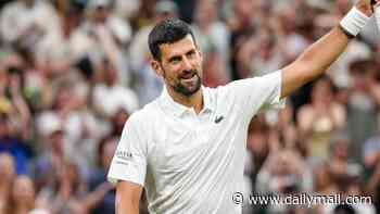 See the moment Novak Djokovic 'gives a ball girl a heart attack' with practical joke at Wimbledon