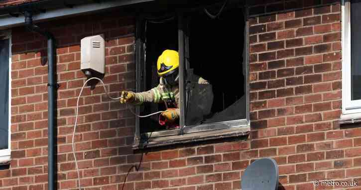Two dead after fire destroys house in North Shields