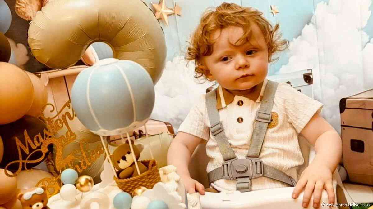 'Happy little boy' given cancer diagnosis after parents spot 'limp'