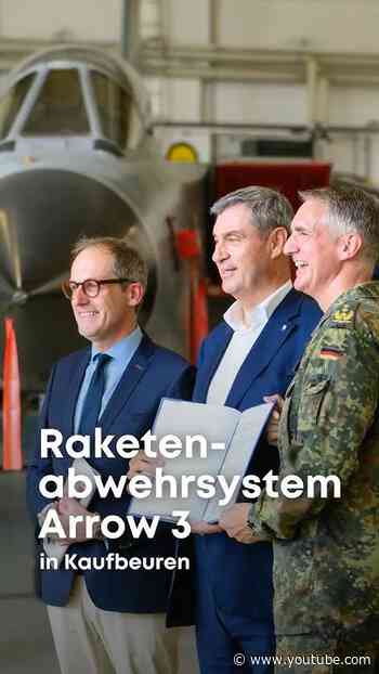 Luftverteidigungssystem „Arrow 3“ kommt in die Region Kaufbeuren - Bayern