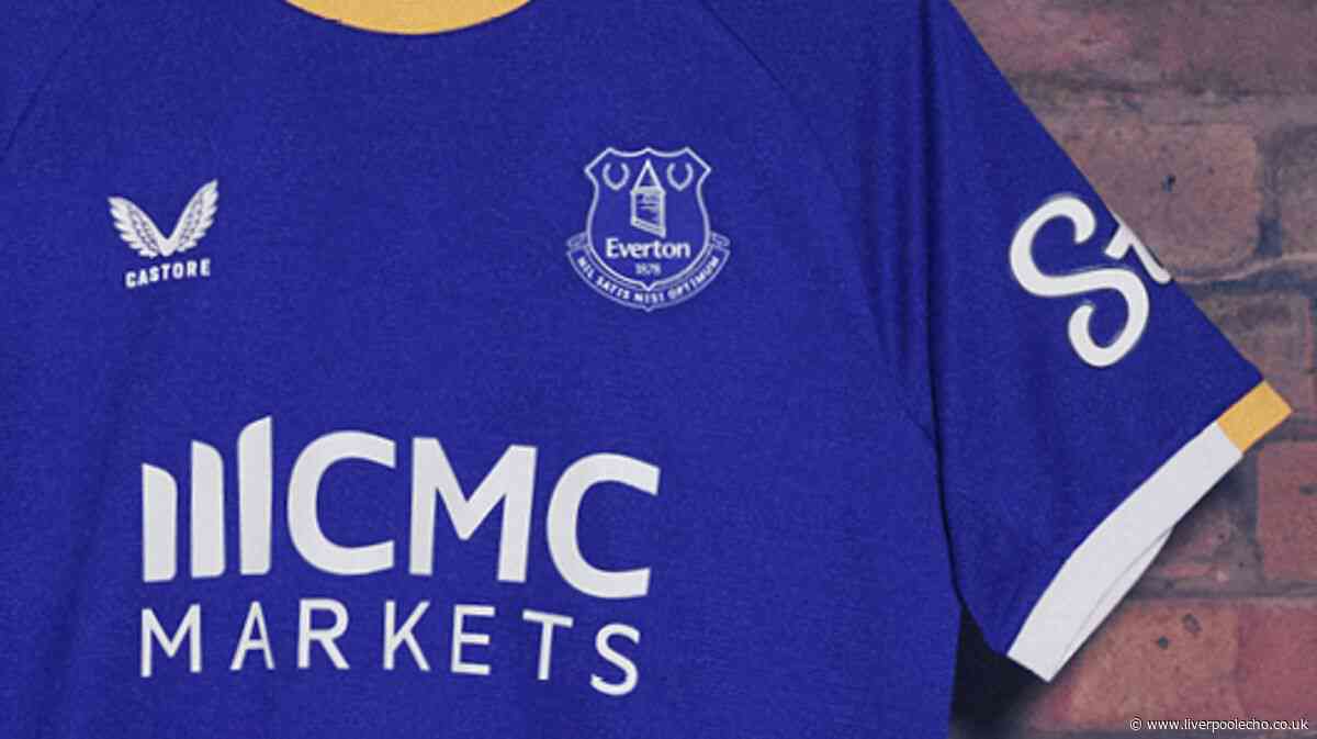 Everton unveil new home kit with fresh sponsor in launch honouring Liverpool docklands