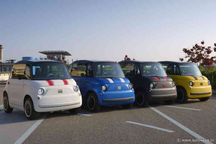 Fiat Topolino in veel meer kleuren