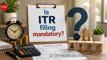 Who should file ITR &amp; is income tax return filing mandatory for salaried taxpayers?