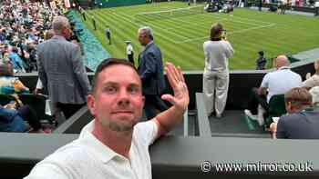 ‘We blagged Wimbledon Centre Court tickets and sat among VIPs, it’s so much easier than everyone thinks’