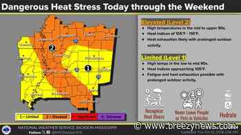 Heat Advisory Again Today For Some in This Area