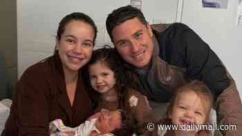 NRL star Mitchell Moses and his wife Bri welcome their third child together - after the footballer missed first baby's birth to play a match