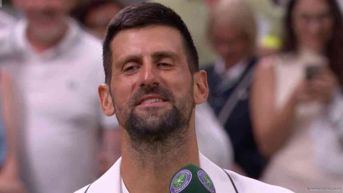 Rory McIlroy put on the spot by Novak Djokovic as Wimbledon star lays down gauntlet