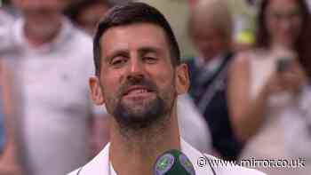 Rory McIlroy put on the spot by Novak Djokovic as Wimbledon star lays down gauntlet