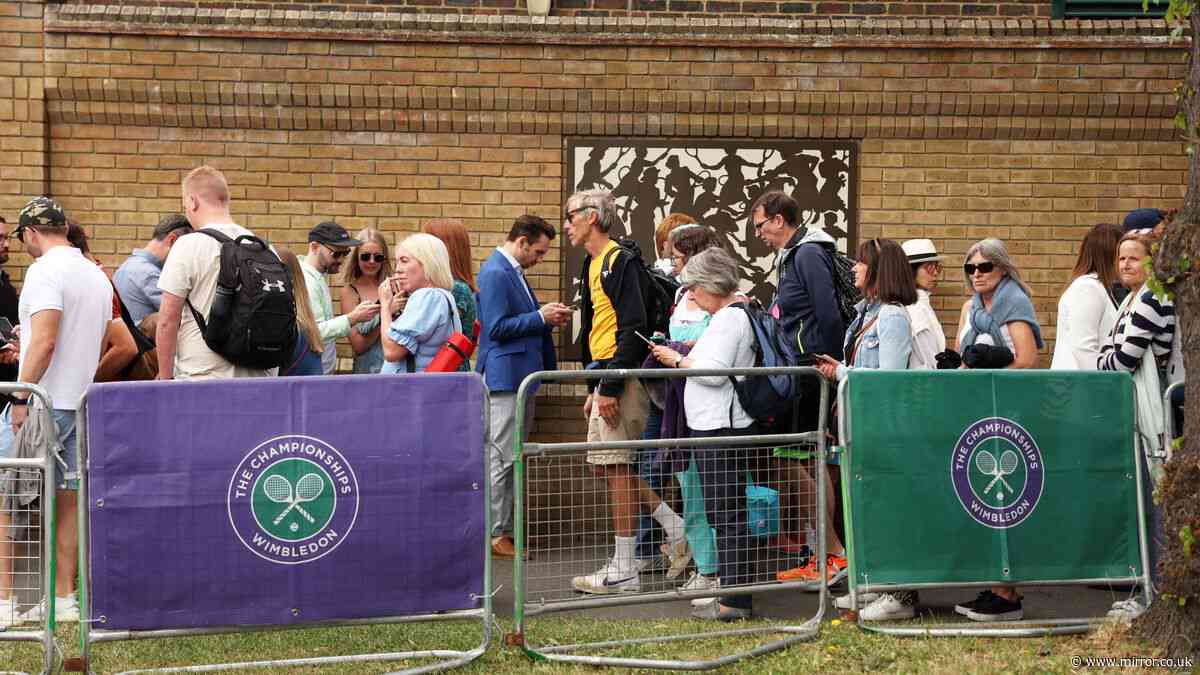 Woman wakes at 4am to queue for Wimbledon but unlikely issue stops her watching tennis