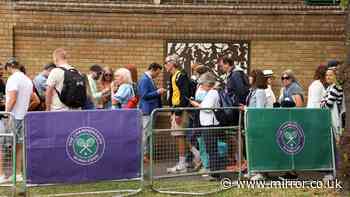 Woman wakes at 4am to queue for Wimbledon but unlikely issue stops her watching tennis