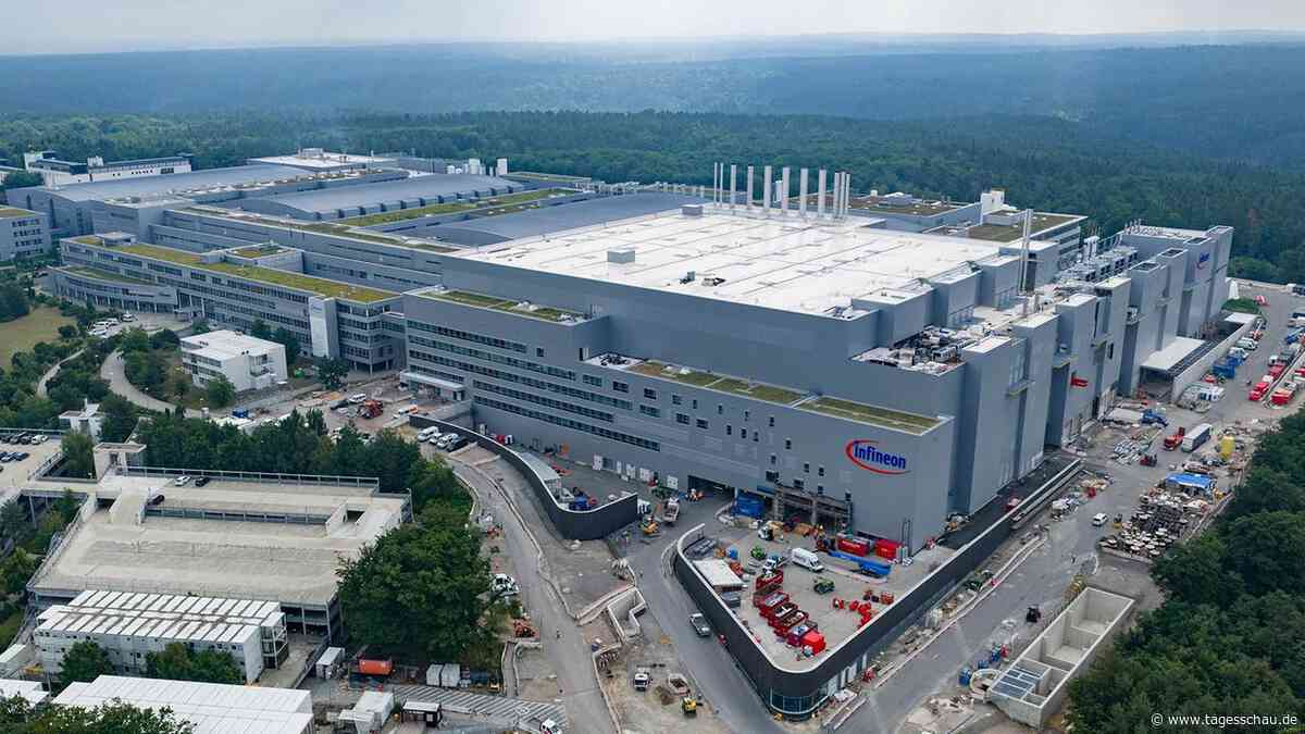 Infineon eröffnet neue Chipfabrik in Dresden
